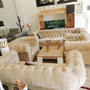 Salon 07 Places (3+2+1+1)  Beige