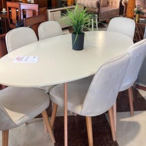 Table a Manger 06 Chaises Oval